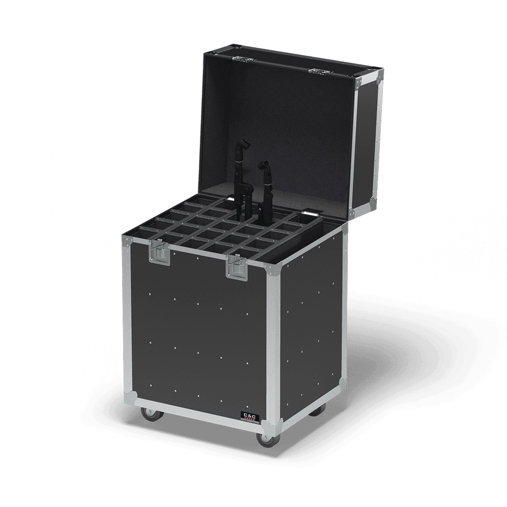 CustomMade Road Cases ATA Flight Cases in Los Angeles, California C&C Cases Inc.